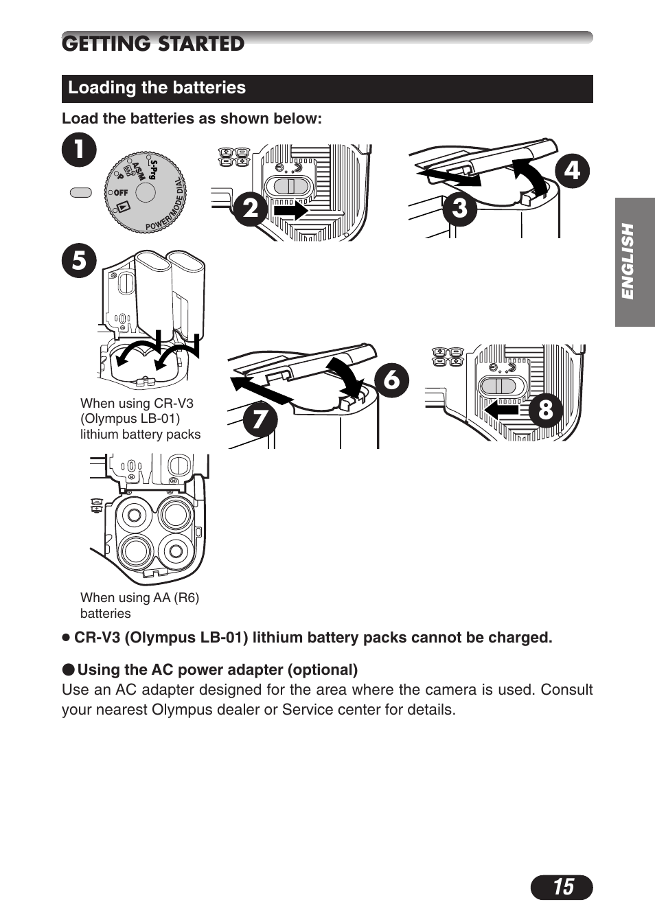 Olympus C-3020ZOOM User Manual | Page 15 / 180