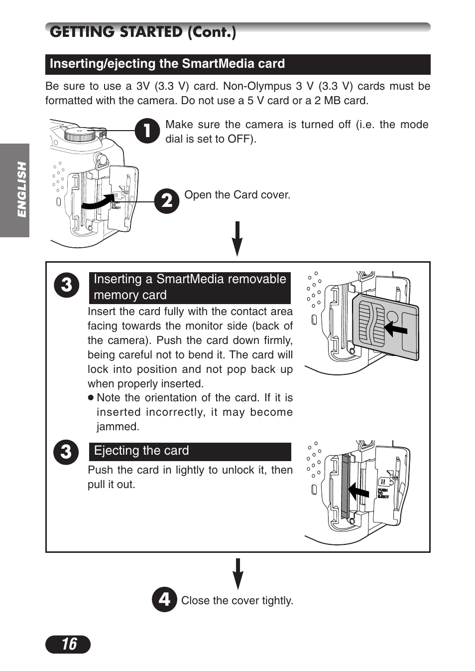 Olympus C-3020ZOOM User Manual | Page 16 / 180