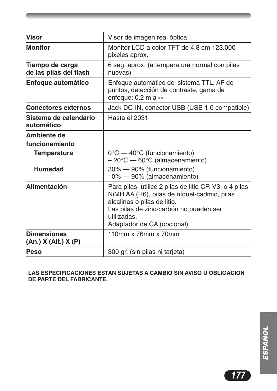 Olympus C-3020ZOOM User Manual | Page 177 / 180