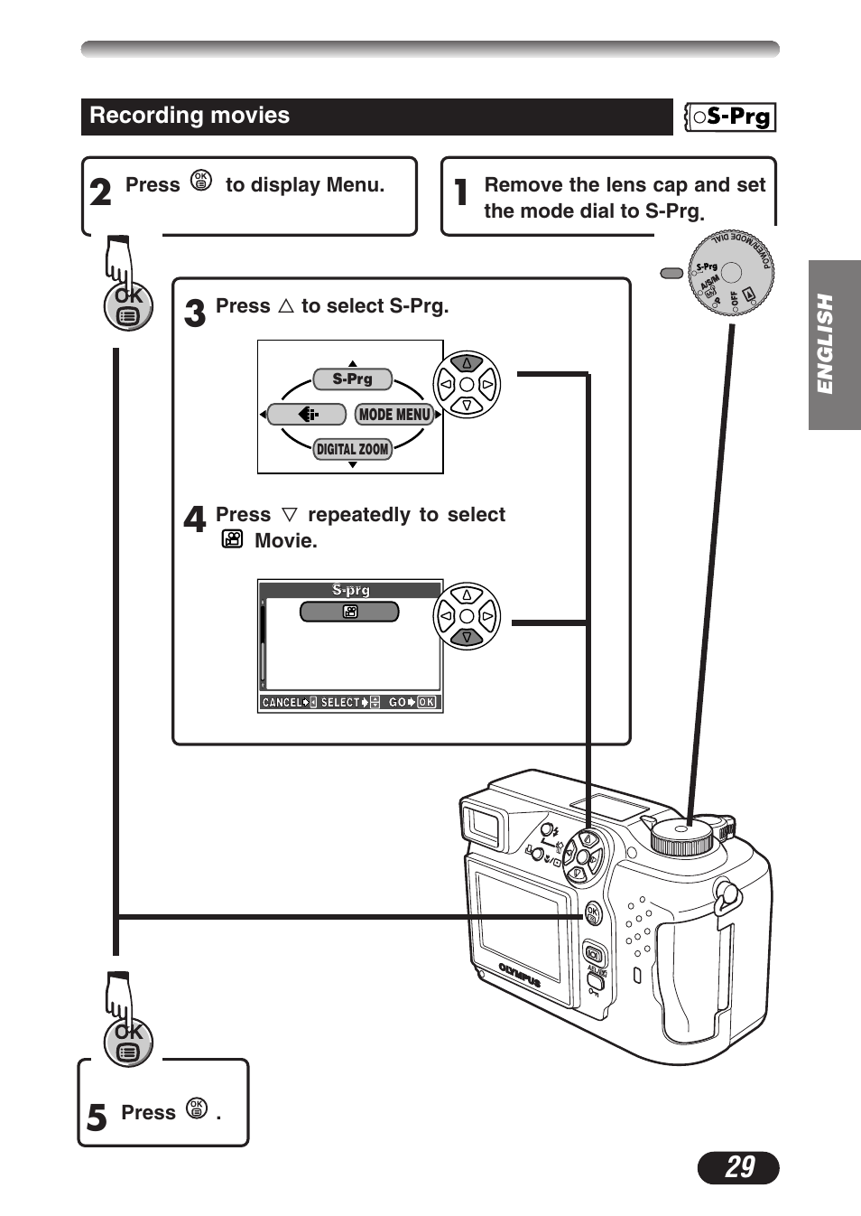 Olympus C-3020ZOOM User Manual | Page 29 / 180