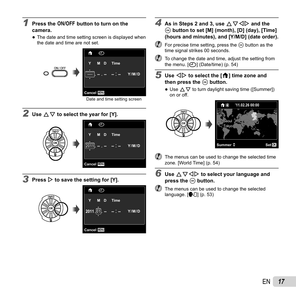 17 en | Olympus SP-610UZ User Manual | Page 17 / 84