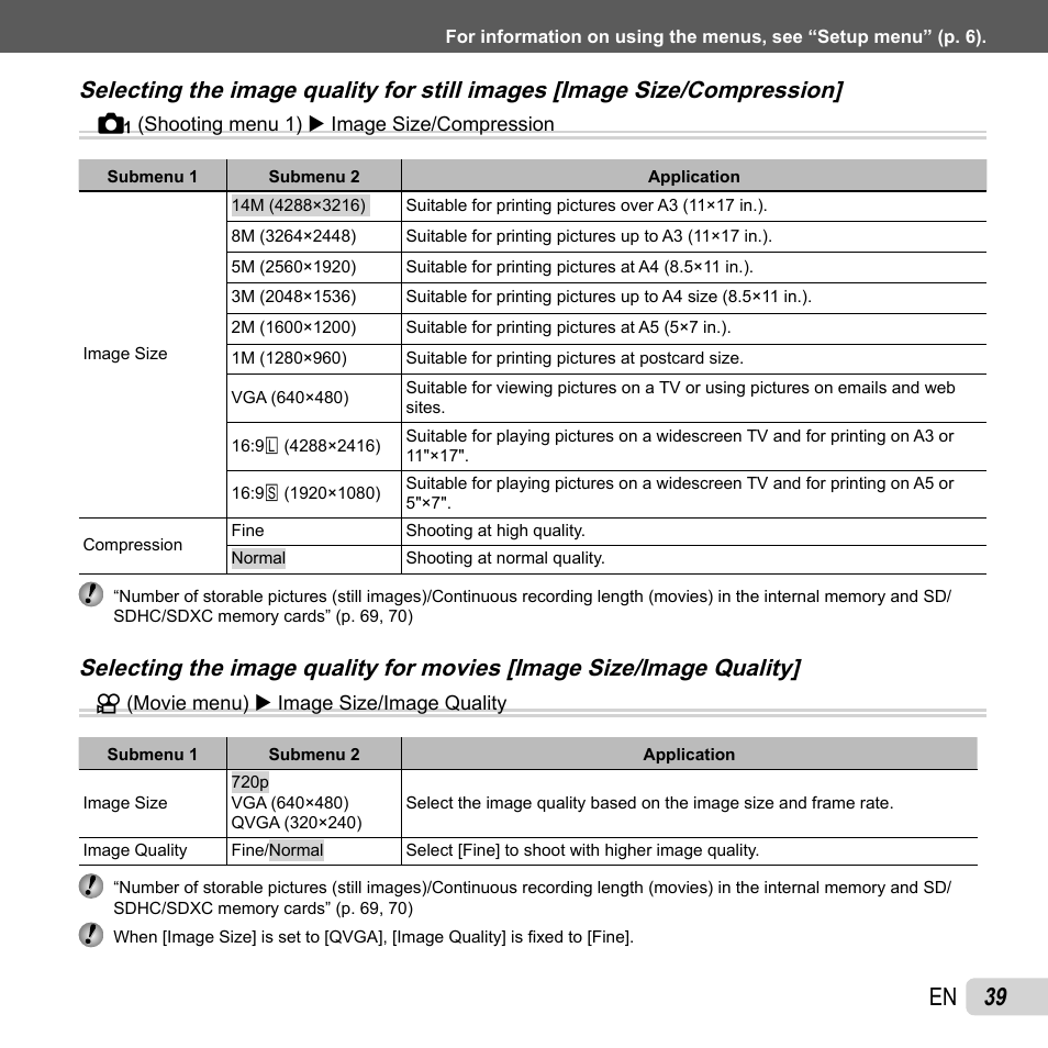 39 en | Olympus SP-610UZ User Manual | Page 39 / 84