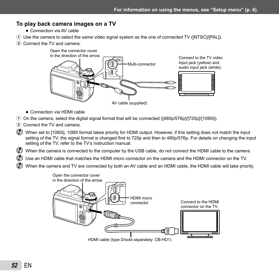 52 en | Olympus SP-610UZ User Manual | Page 52 / 84