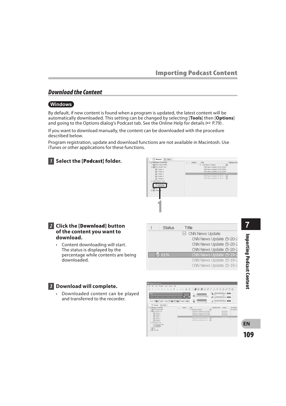 Olympus DM-550 User Manual | Page 109 / 128