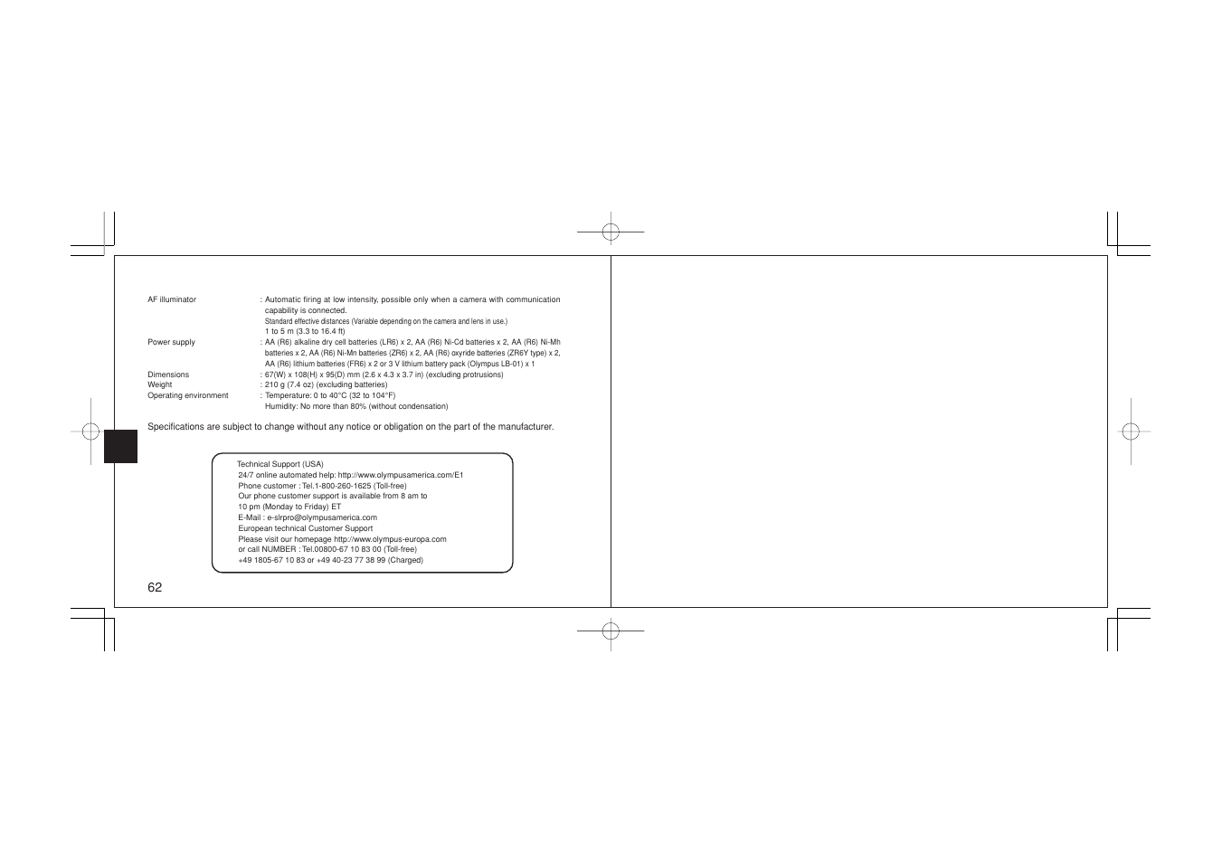 Olympus FL-36 User Manual | Page 32 / 33