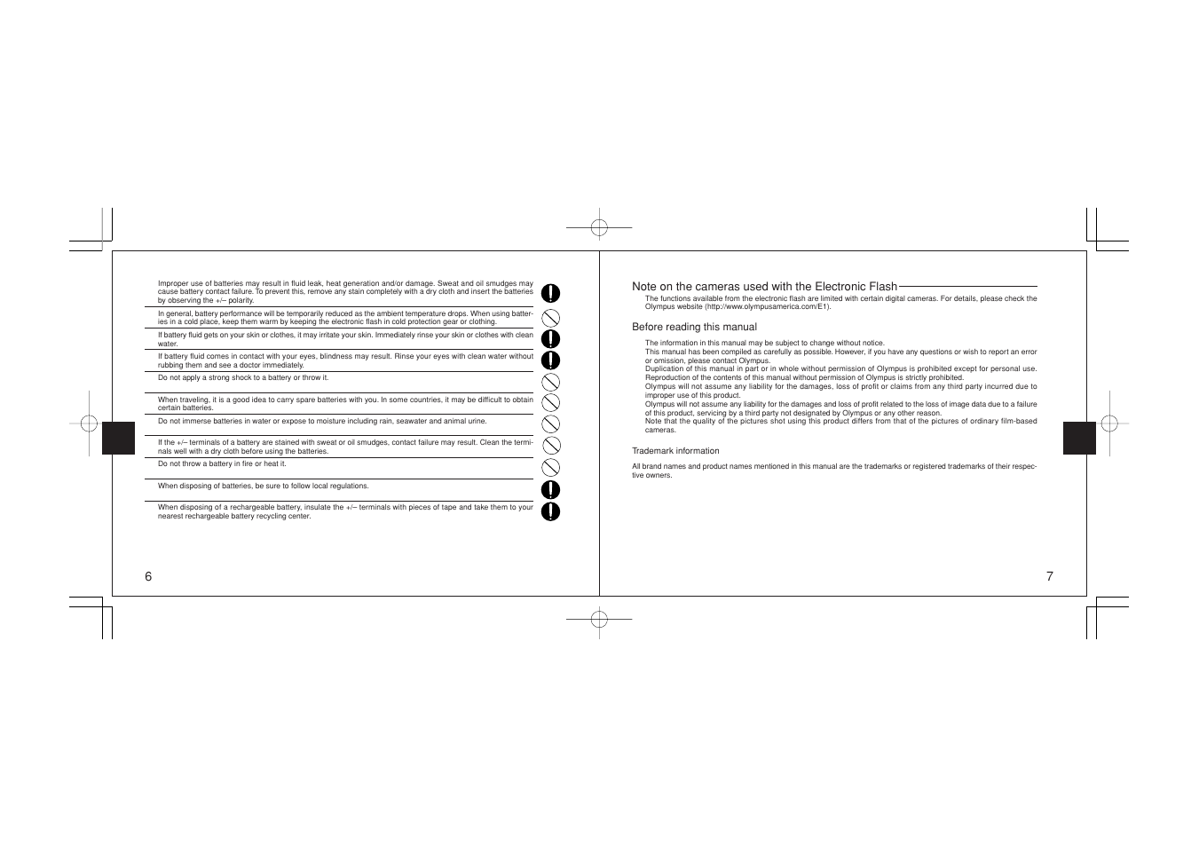 Olympus FL-36 User Manual | Page 4 / 33