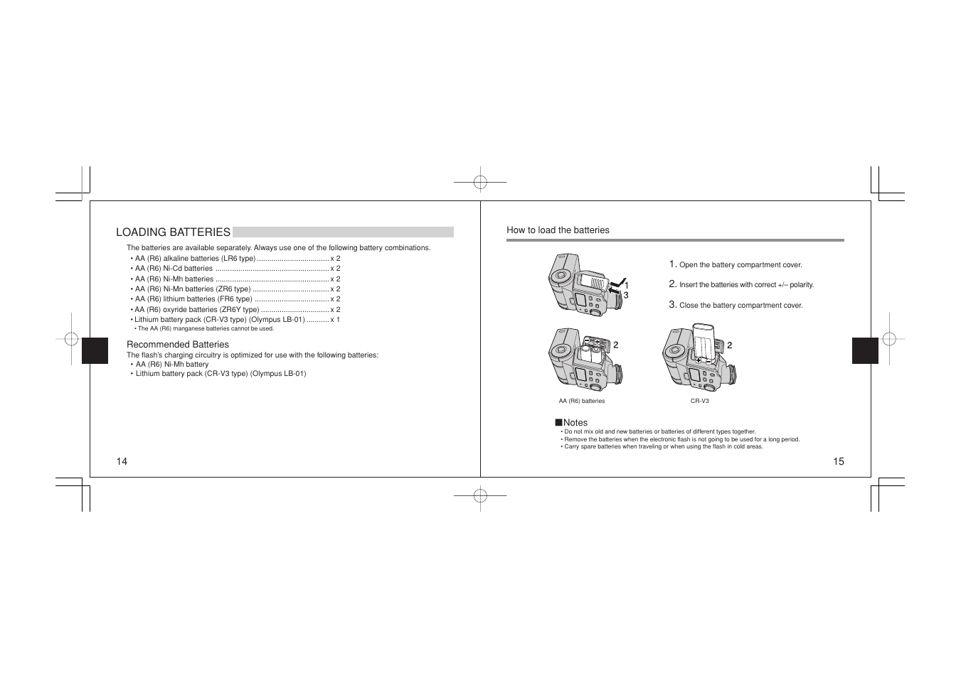 Olympus FL-36 User Manual | Page 8 / 33