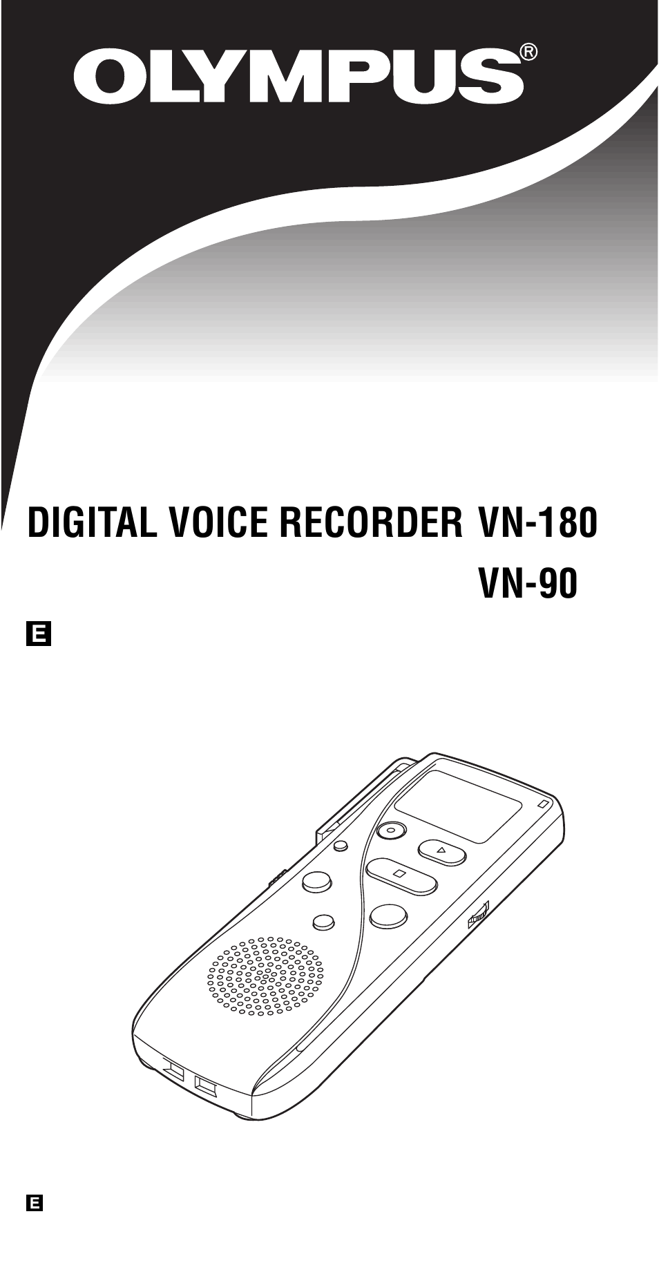 Olympus VN-180 User Manual | 26 pages