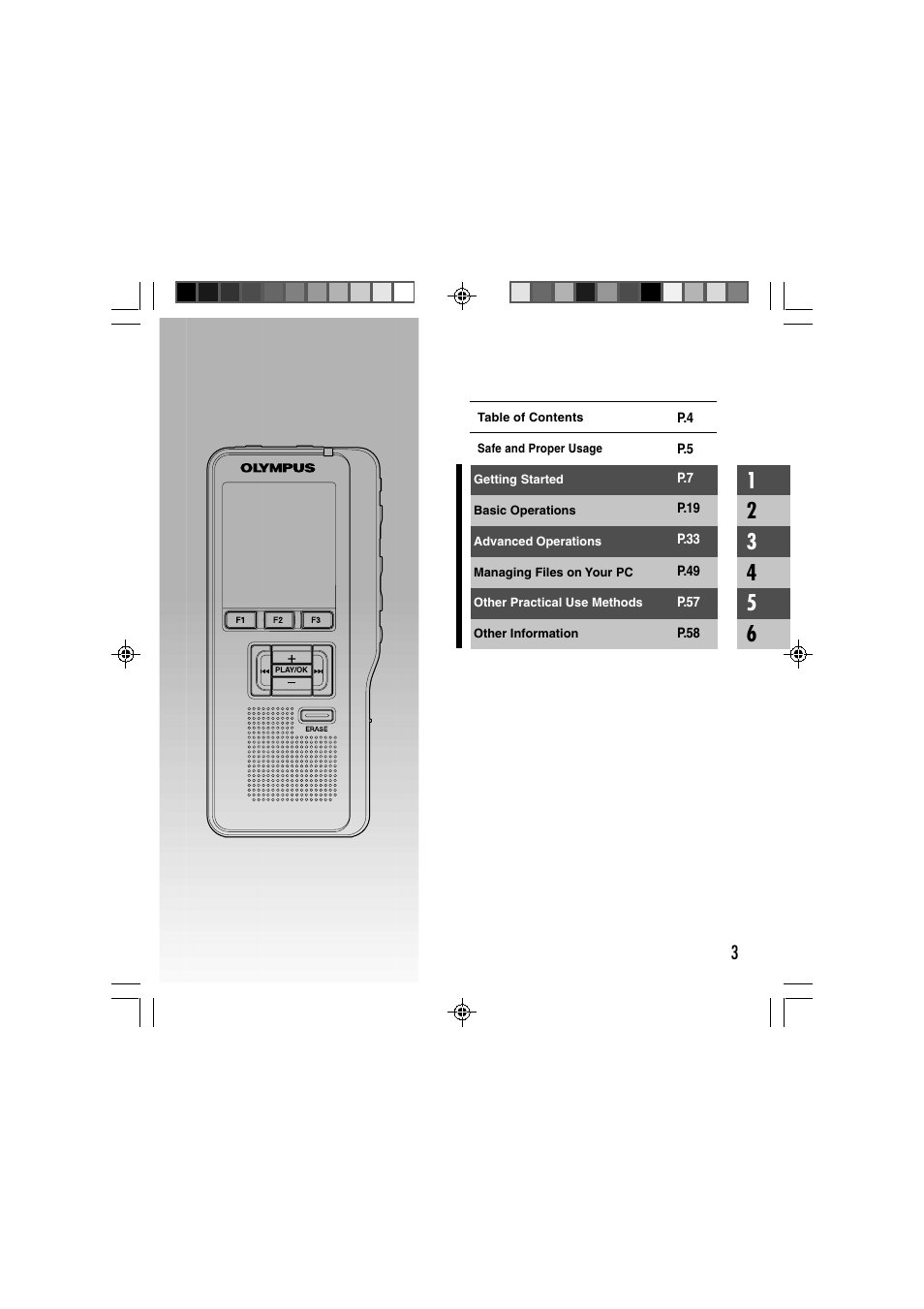 Olympus DS-2400 User Manual | Page 3 / 64