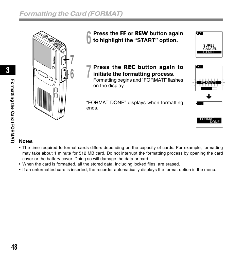 Olympus DS3300 User Manual | Page 48 / 94