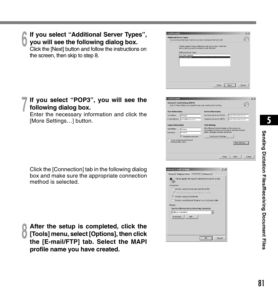 Olympus DS3300 User Manual | Page 81 / 94