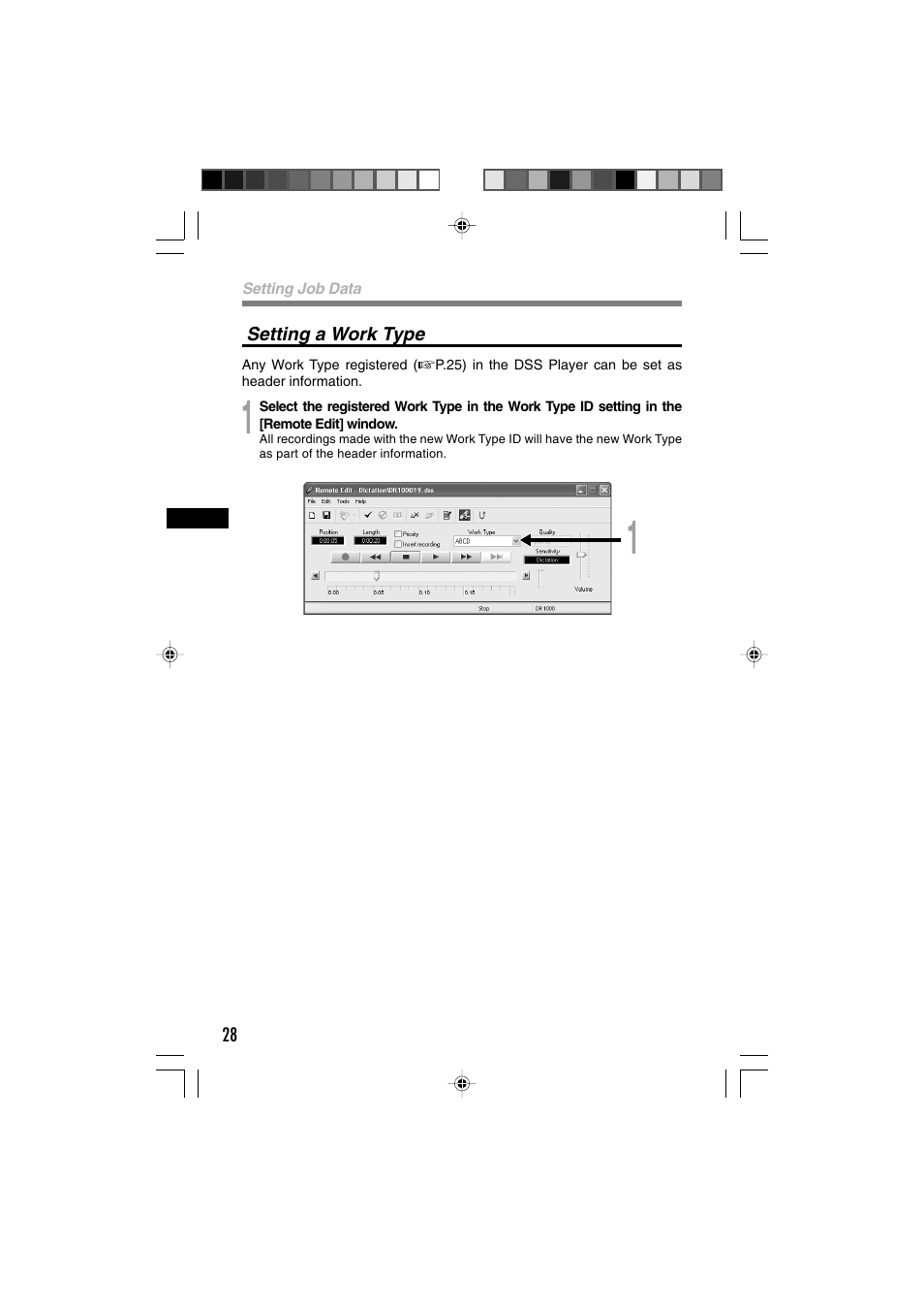 Olympus Directrec DR-1000 User Manual | Page 28 / 36