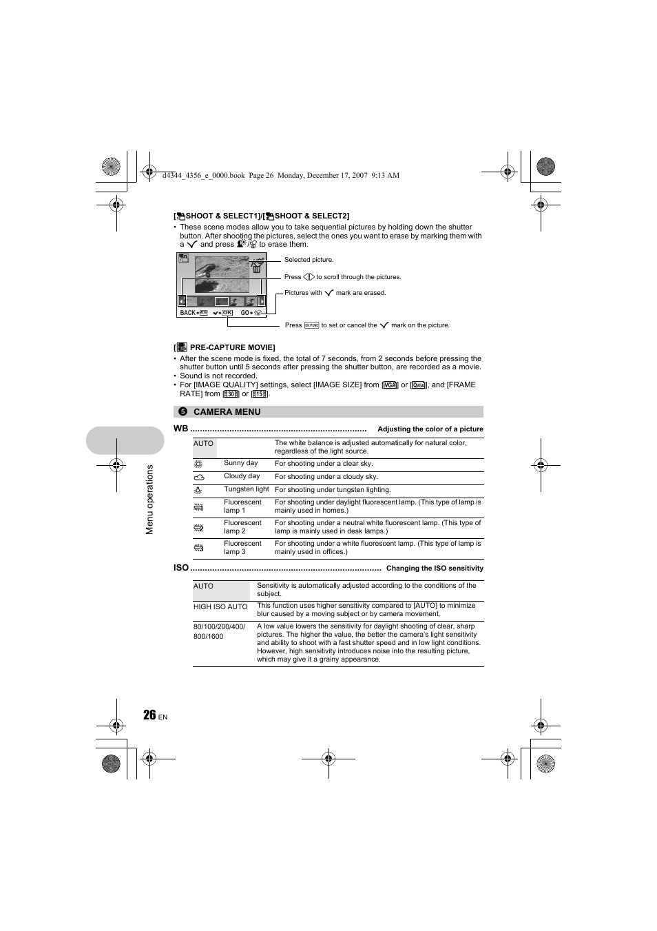 P.26 | Olympus 1020 User Manual | Page 26 / 84