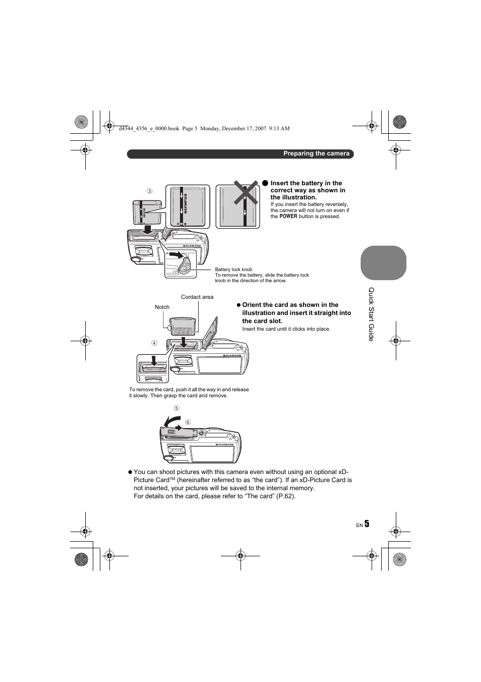 Olympus 1020 User Manual | Page 5 / 84