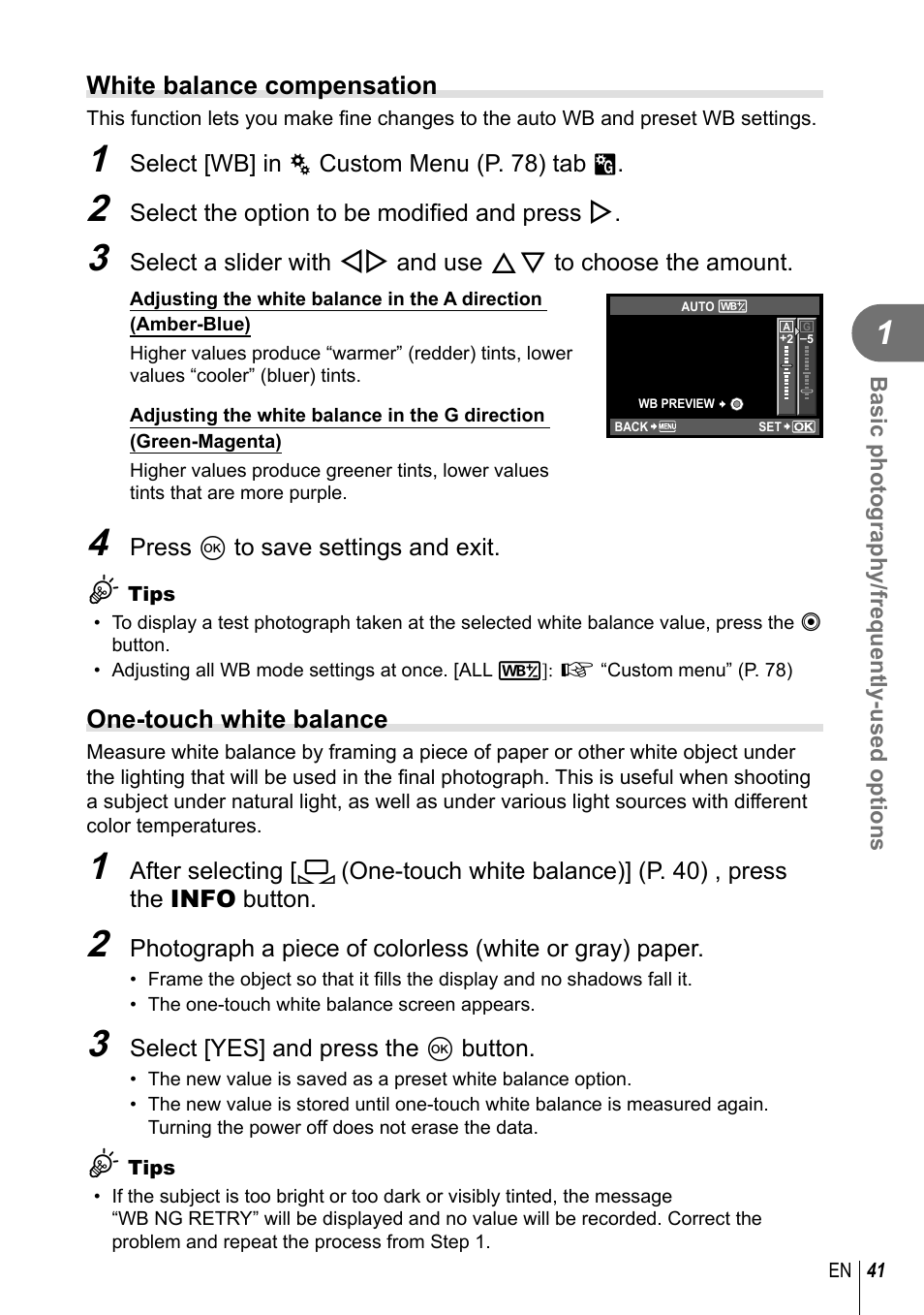 Olympus E-PL2 User Manual | Page 41 / 124