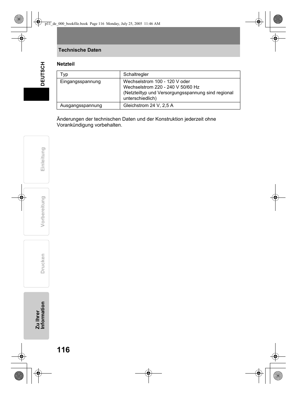 Olympus P-11 User Manual | Page 116 / 164