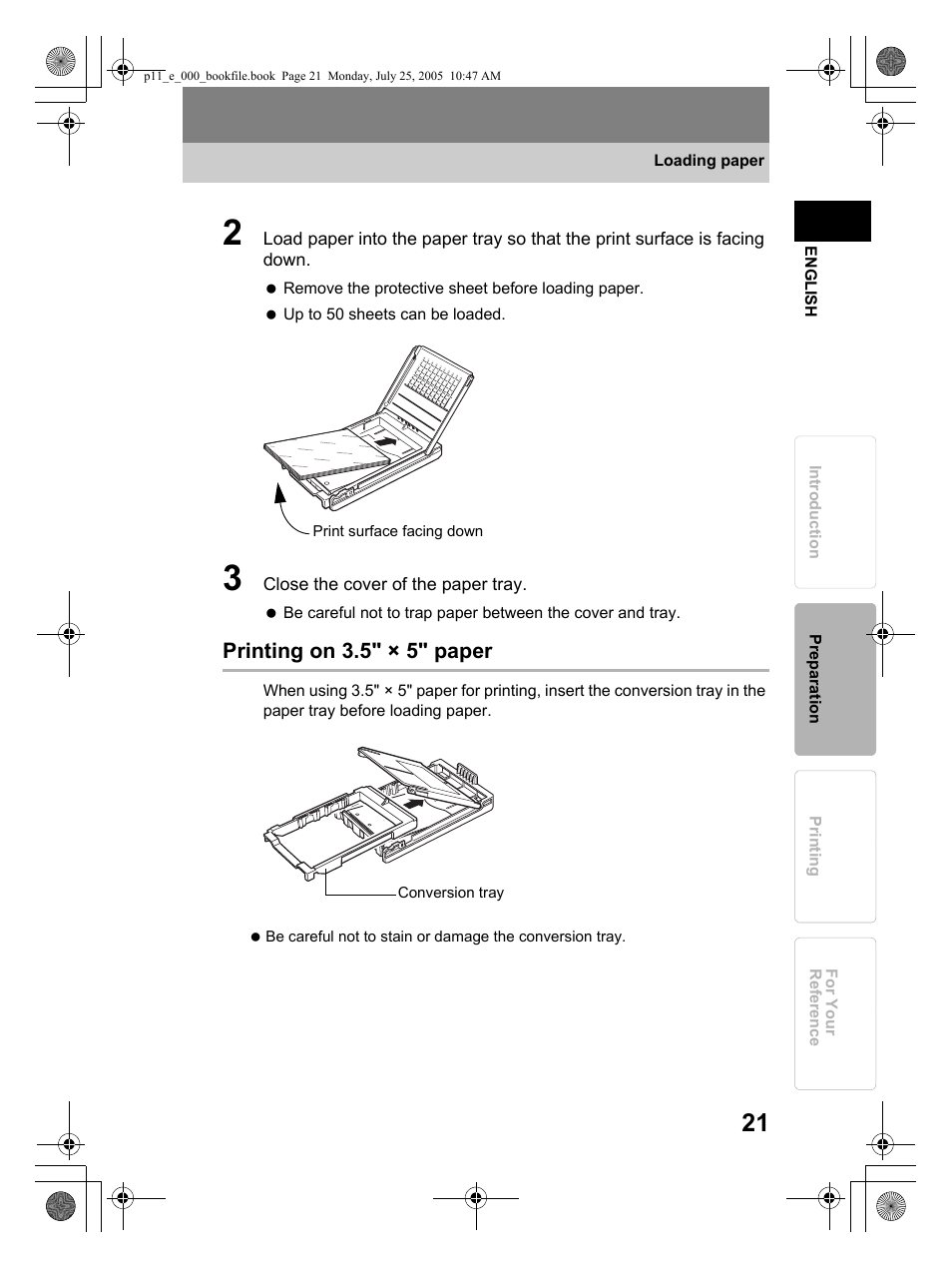 Olympus P-11 User Manual | Page 21 / 164