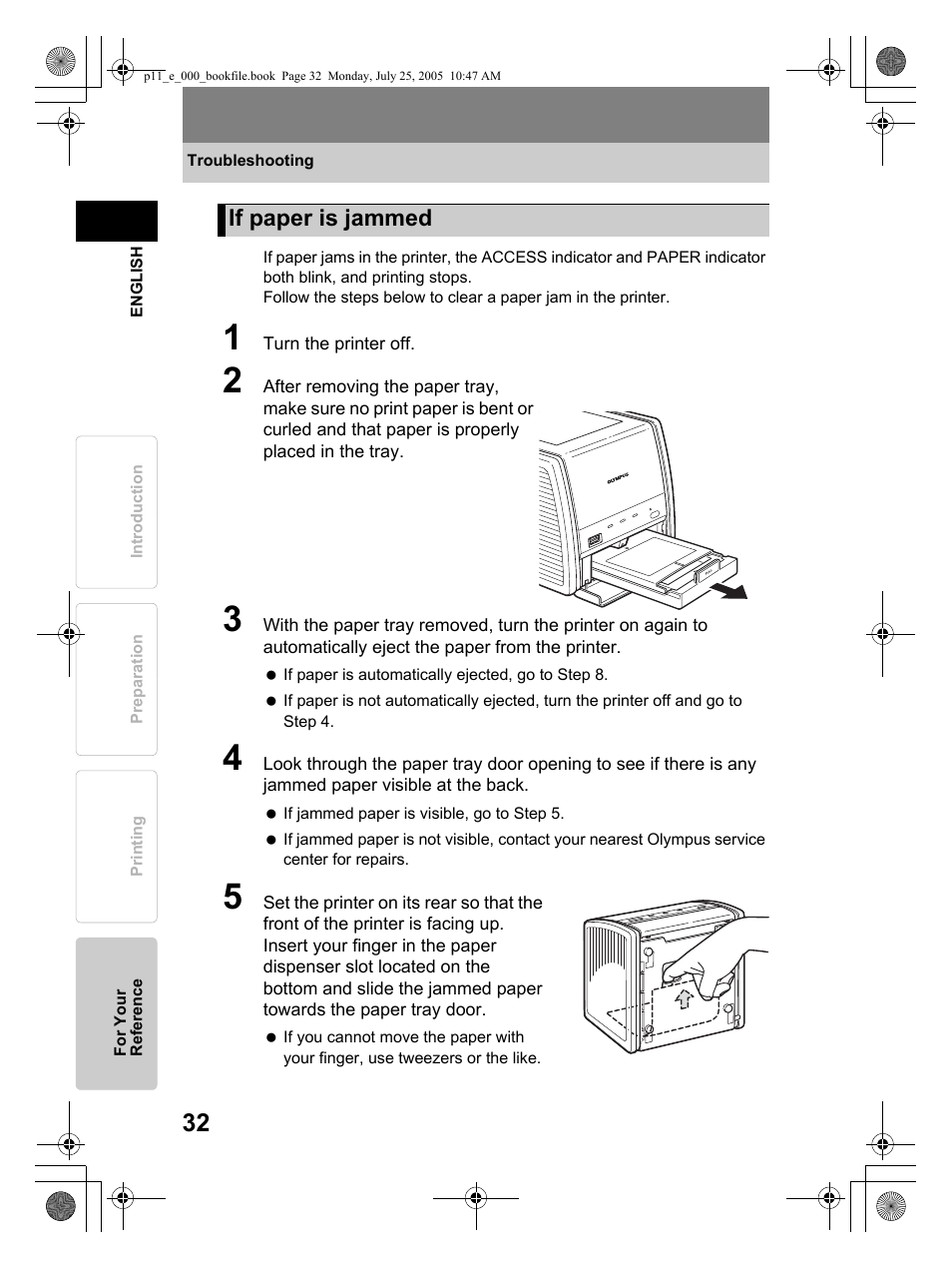 Olympus P-11 User Manual | Page 32 / 164