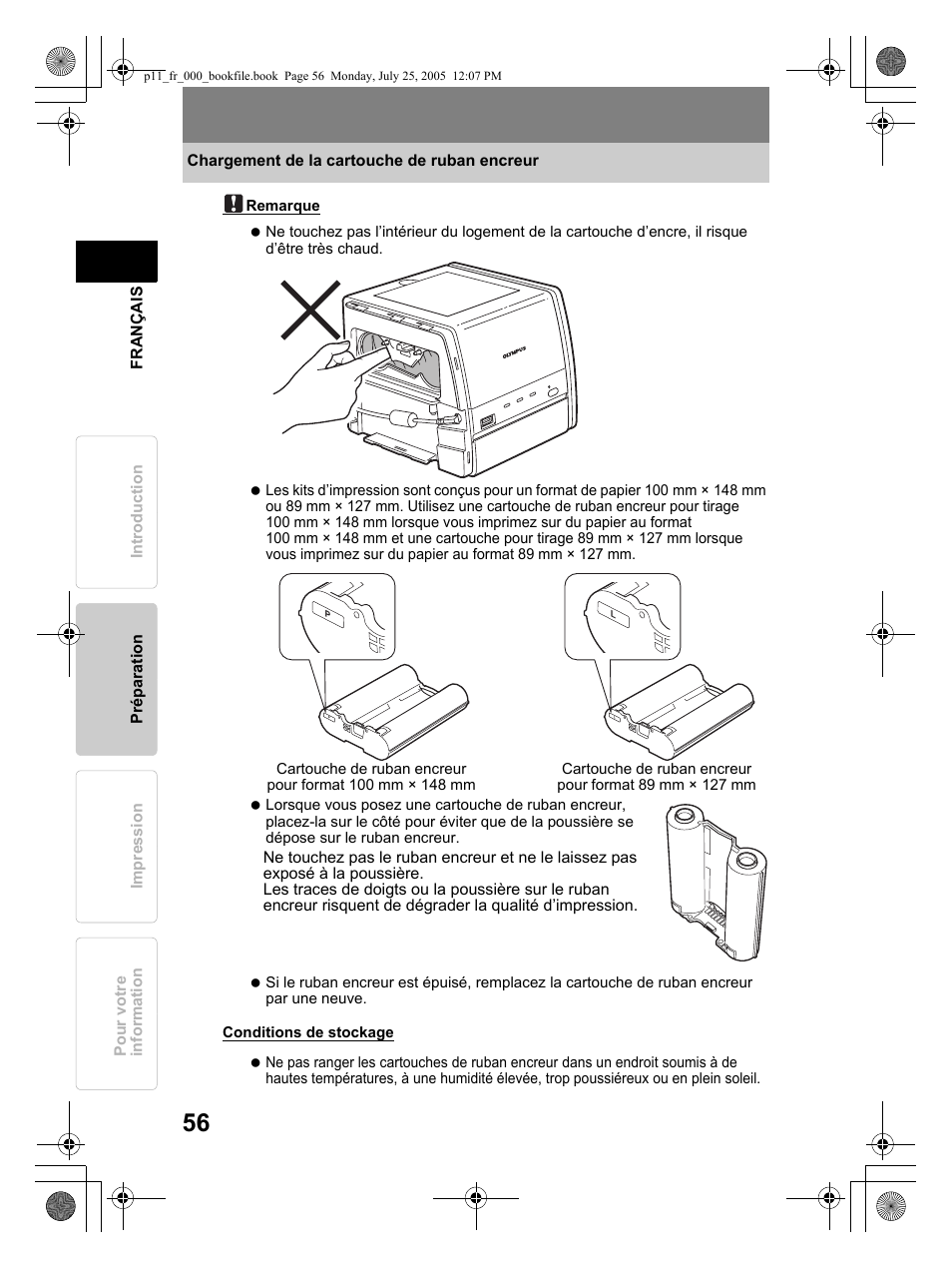Olympus P-11 User Manual | Page 56 / 164