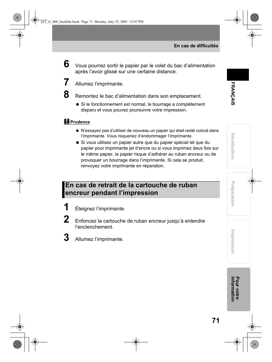 Olympus P-11 User Manual | Page 71 / 164