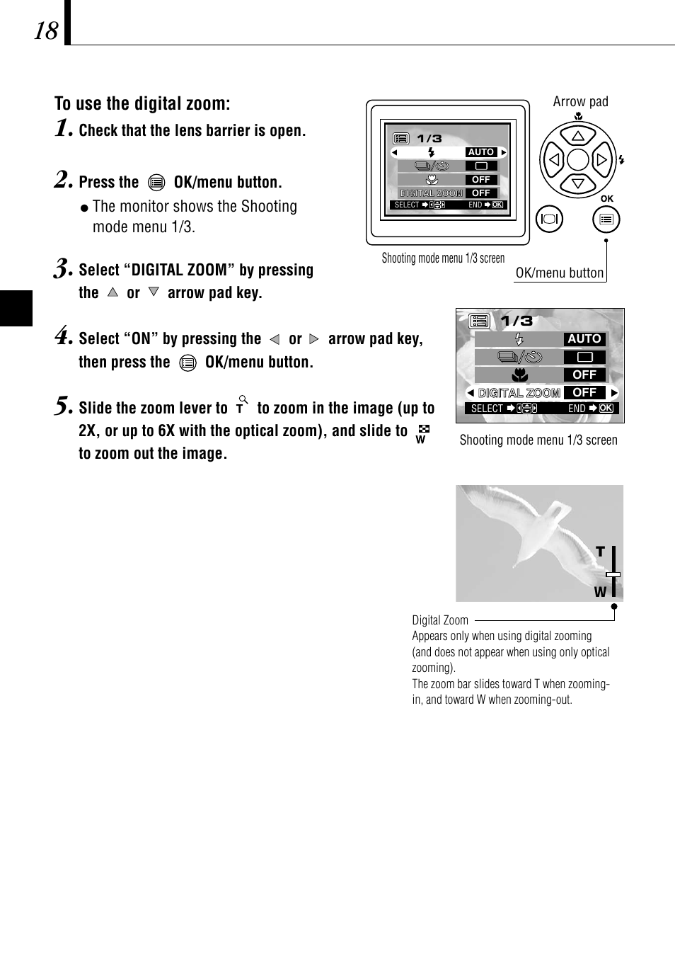 Olympus C-1 D-150 User Manual | Page 18 / 146