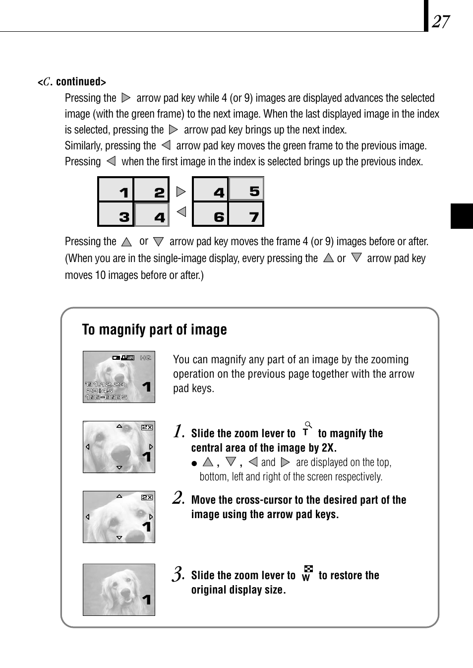 Olympus C-1 D-150 User Manual | Page 27 / 146