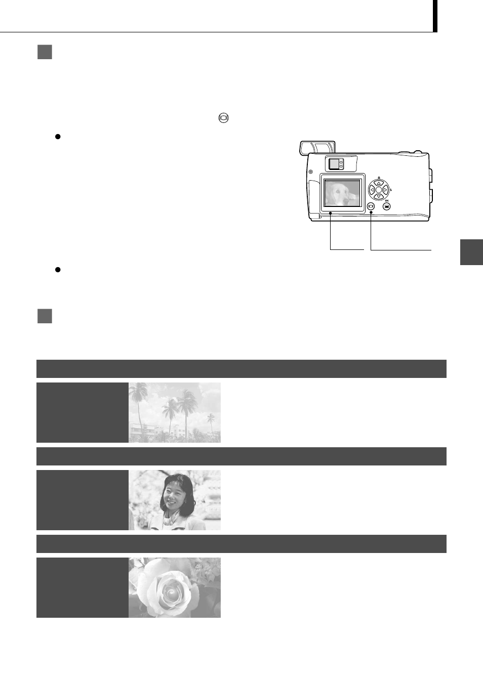 Íprise de vues en utilisant l’écran acl | Olympus C-1 D-150 User Manual | Page 47 / 146