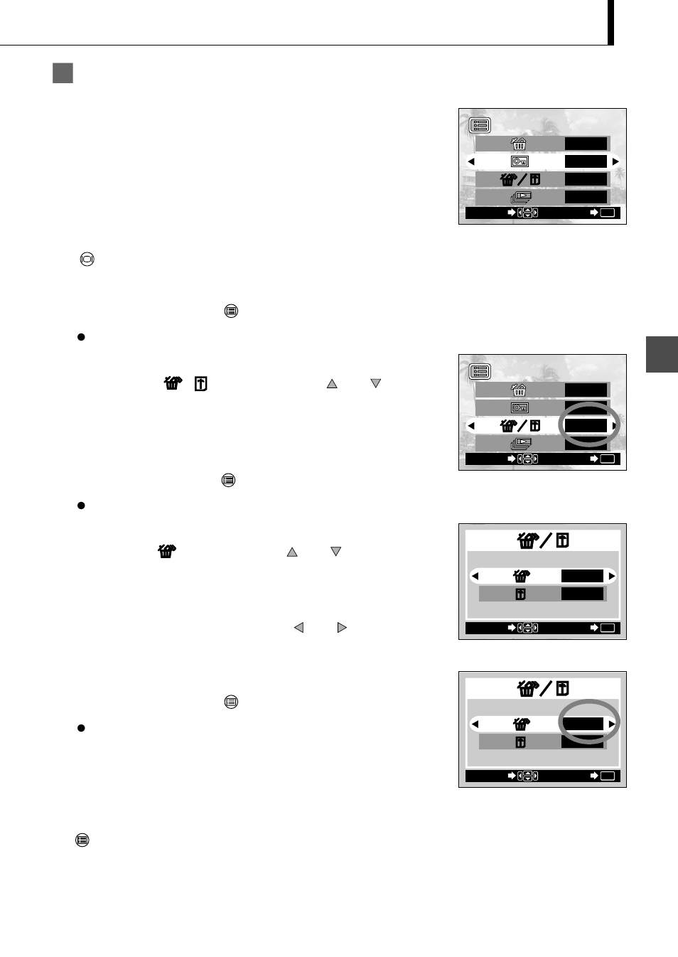 Íeffacement de toutes les vues, Procédure de fonctionnement | Olympus C-1 D-150 User Manual | Page 65 / 146