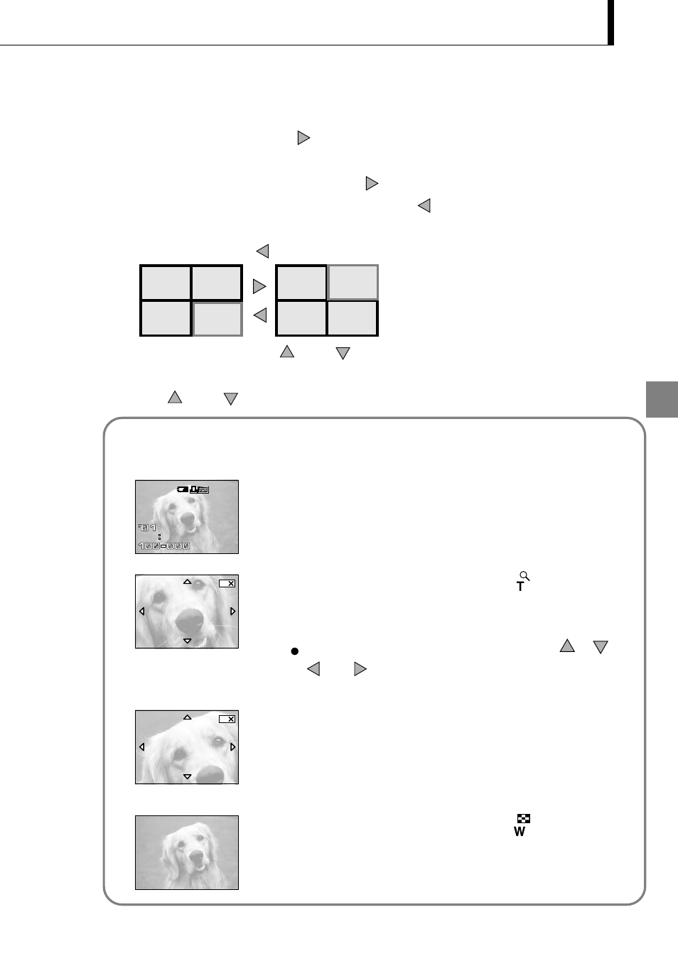 Ausschnittvergrößerung | Olympus C-1 D-150 User Manual | Page 99 / 146