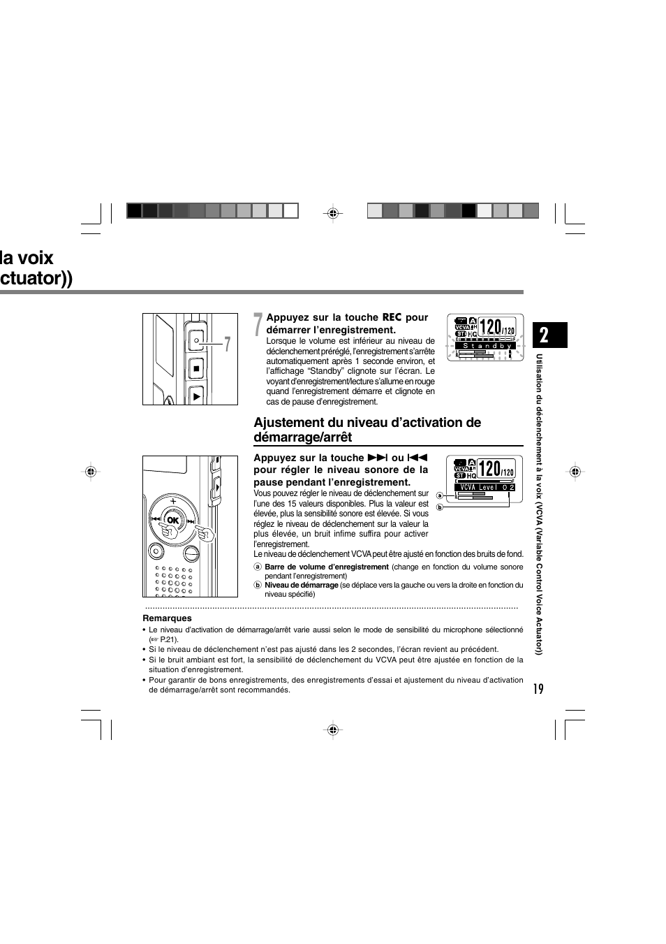 La voix actuator)) | Olympus WS-300M User Manual | Page 107 / 264