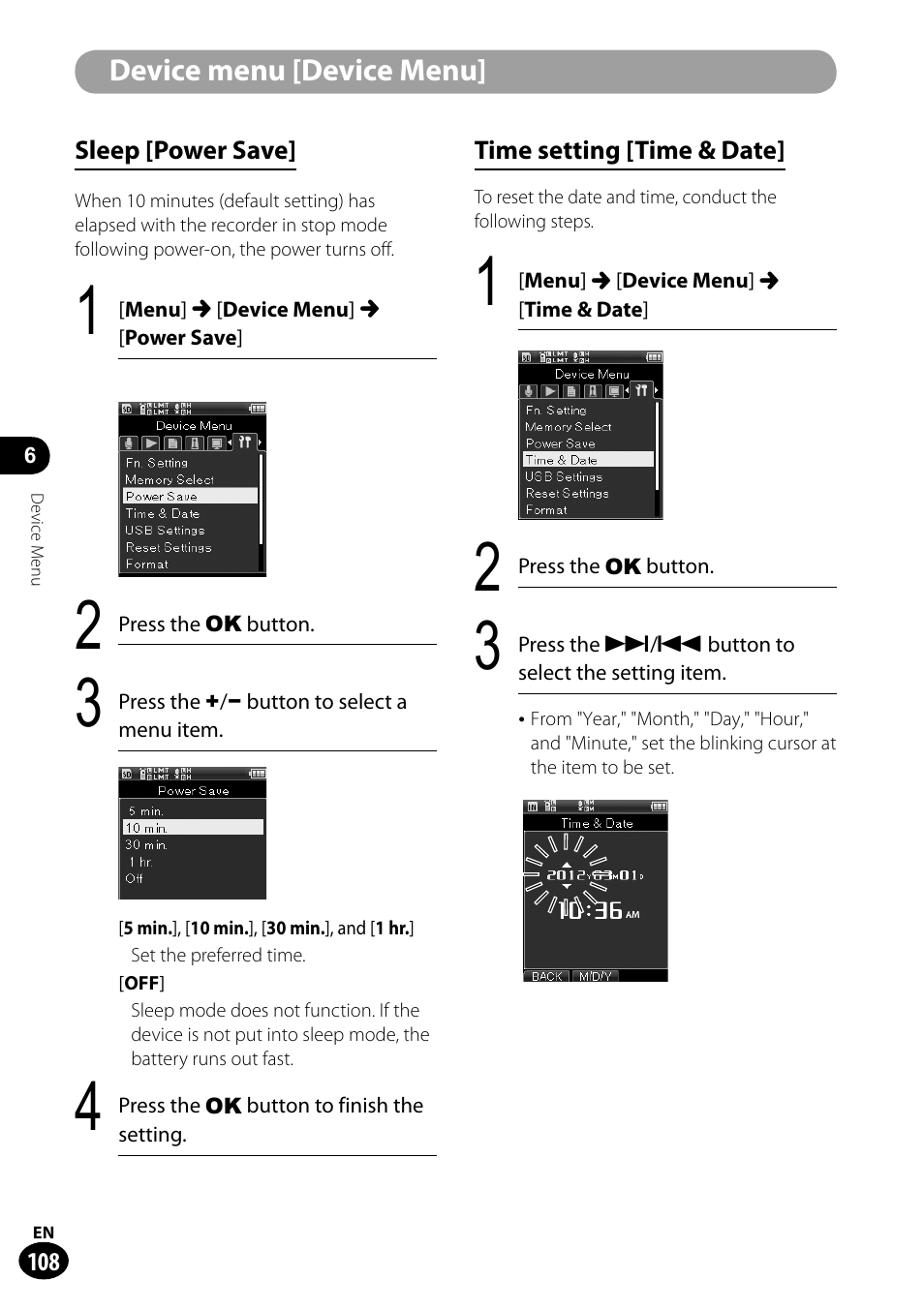 Olympus LS-100 User Manual | Page 108 / 135