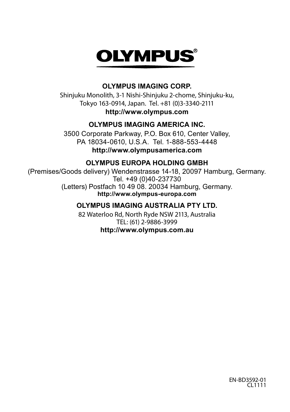 Olympus LS-100 User Manual | Page 135 / 135