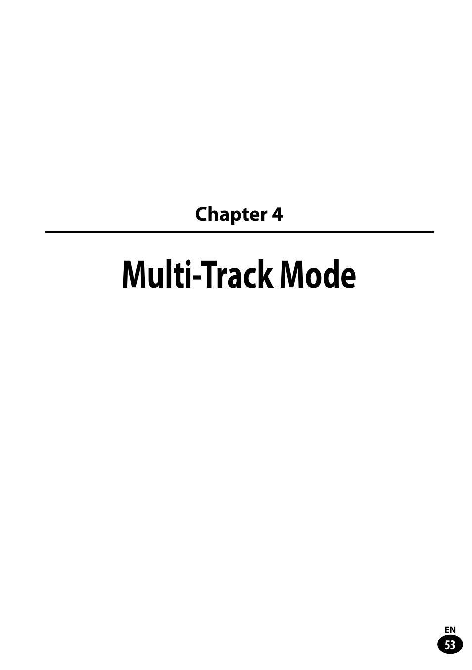 Multi-track mode | Olympus LS-100 User Manual | Page 53 / 135