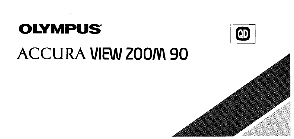 Olympus Accura View Zoom 90 User Manual | 71 pages