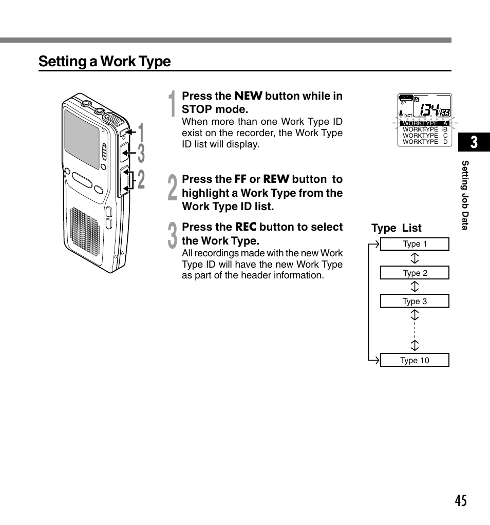 Olympus DS-3300 User Manual | Page 45 / 94