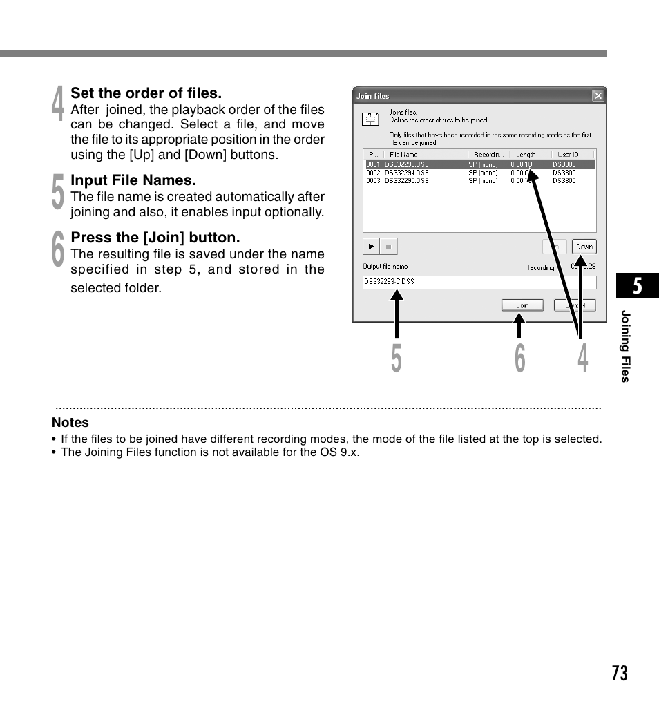 Olympus DS-3300 User Manual | Page 73 / 94