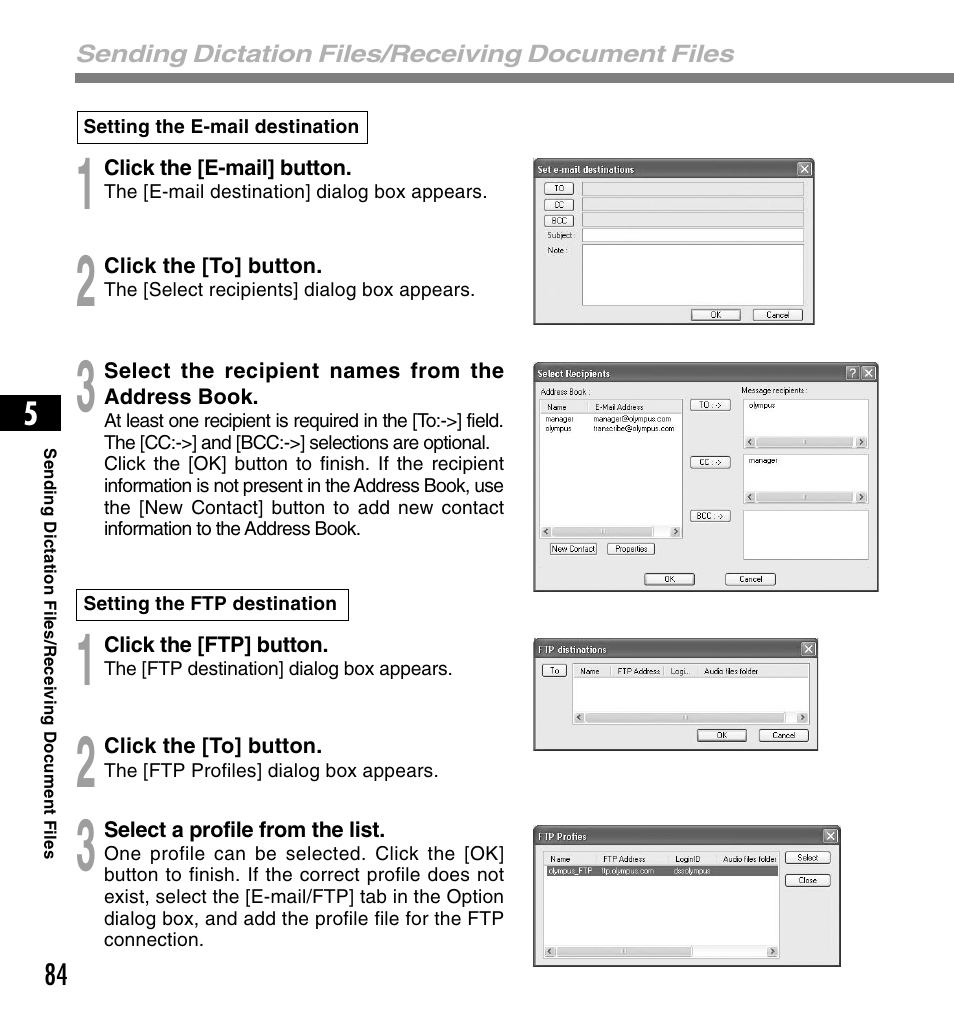 Olympus DS-3300 User Manual | Page 84 / 94