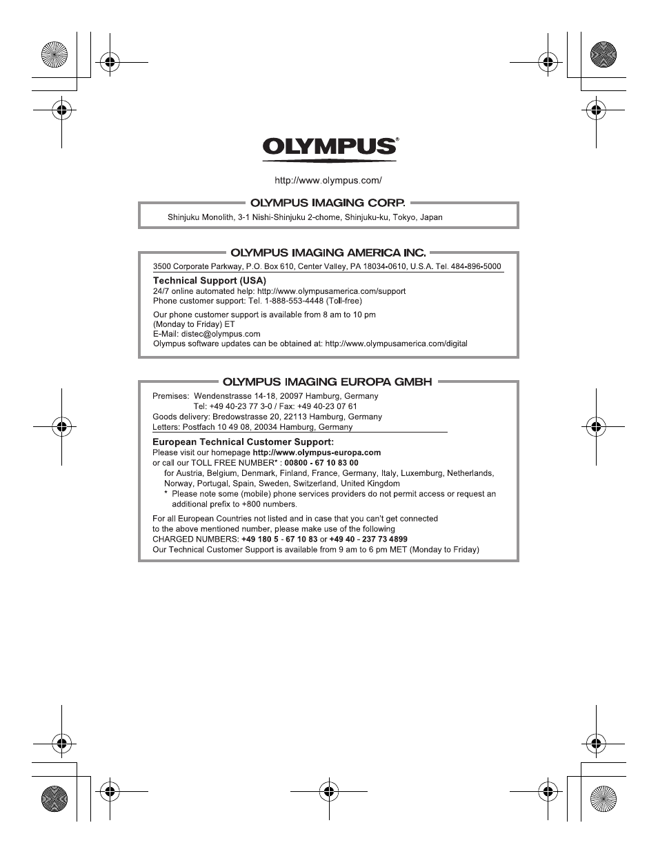 Olympus PT 048 User Manual | Page 30 / 32
