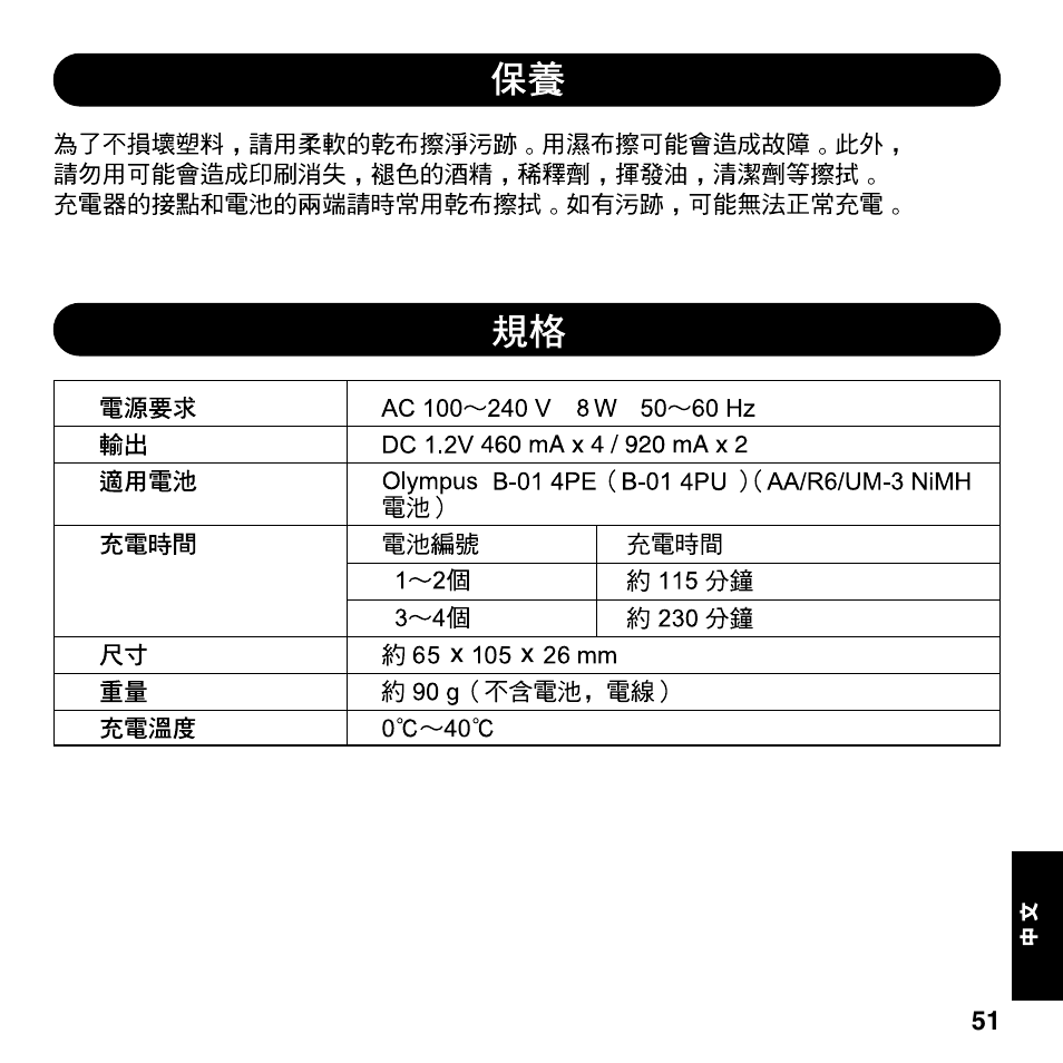 Olympus CAMEDIA BU-200 User Manual | Page 51 / 52