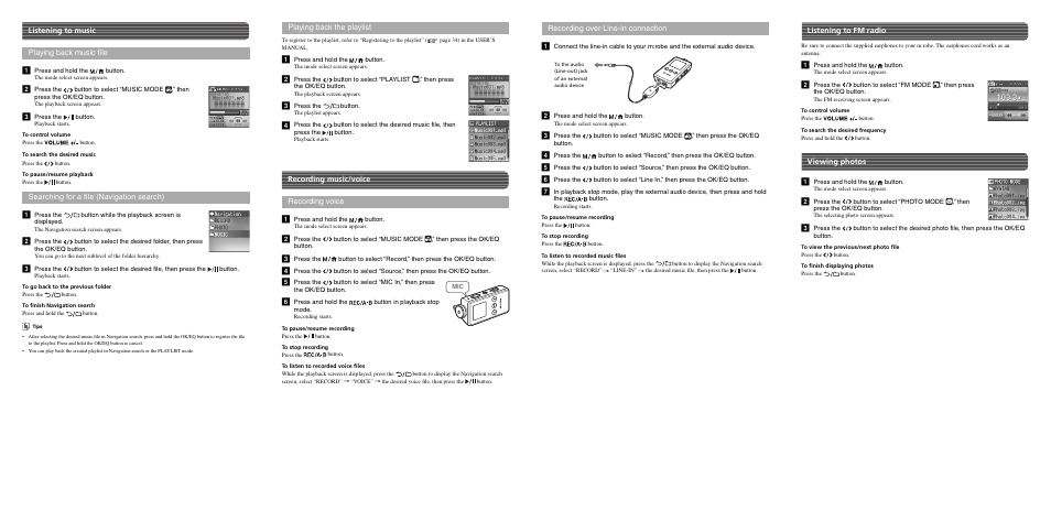 Olympus MR-F20 User Manual | Page 2 / 2