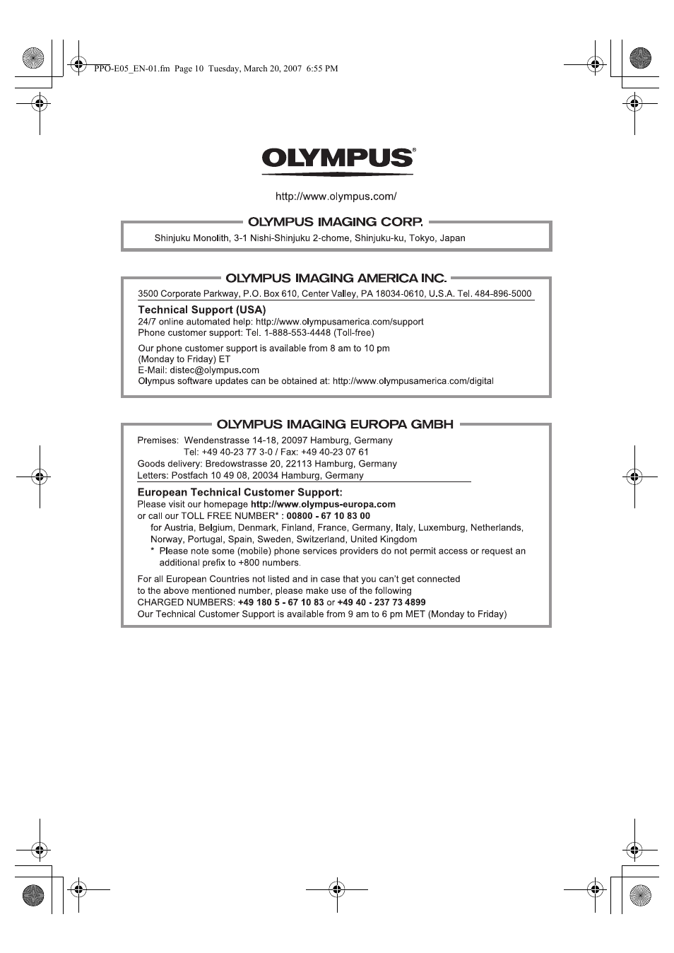 Olympus PPO-E05 User Manual | Page 17 / 60