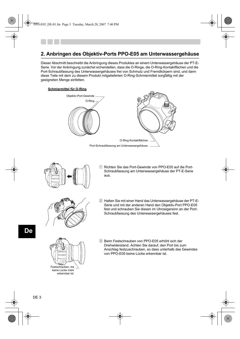 Olympus PPO-E05 User Manual | Page 28 / 60