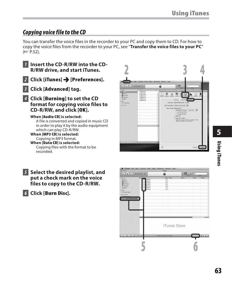 Olympus WS-500M User Manual | Page 63 / 72