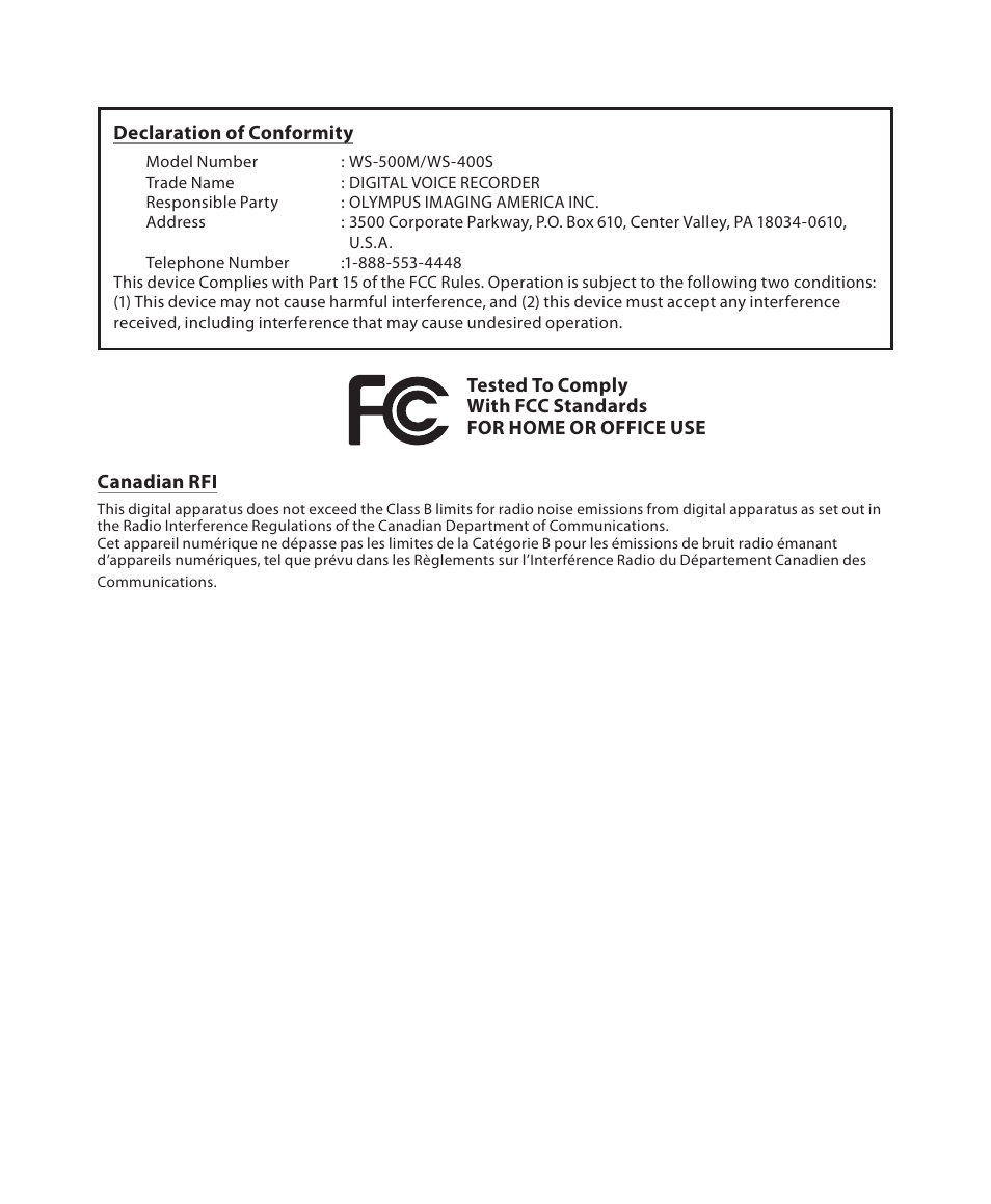 Olympus WS-500M User Manual | Page 71 / 72