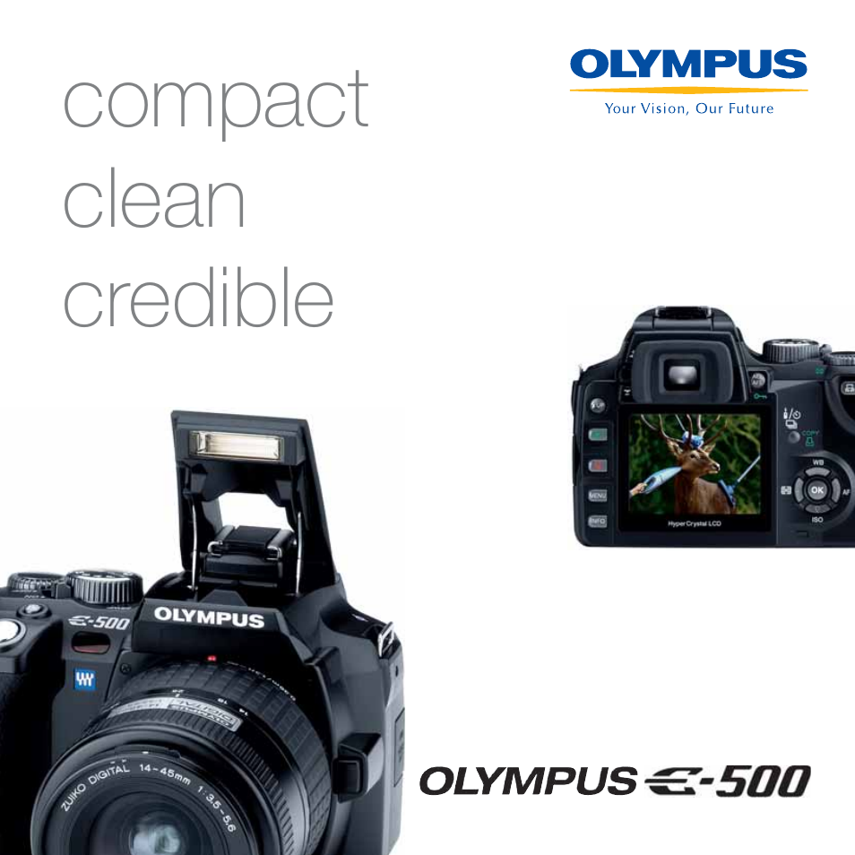 Olympus E-500 User Manual | 12 pages