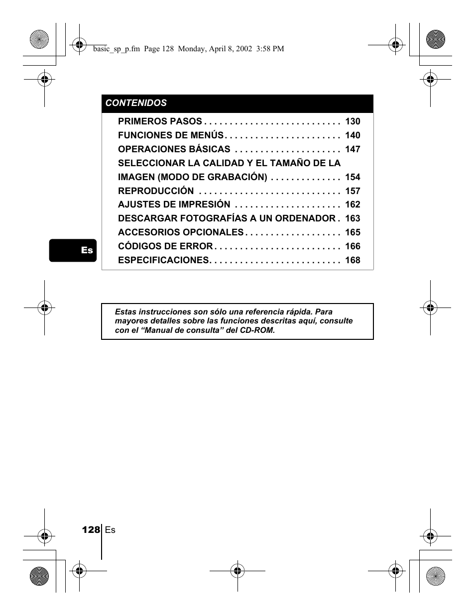 Olympus C-300 Zoom  EN User Manual | Page 128 / 172