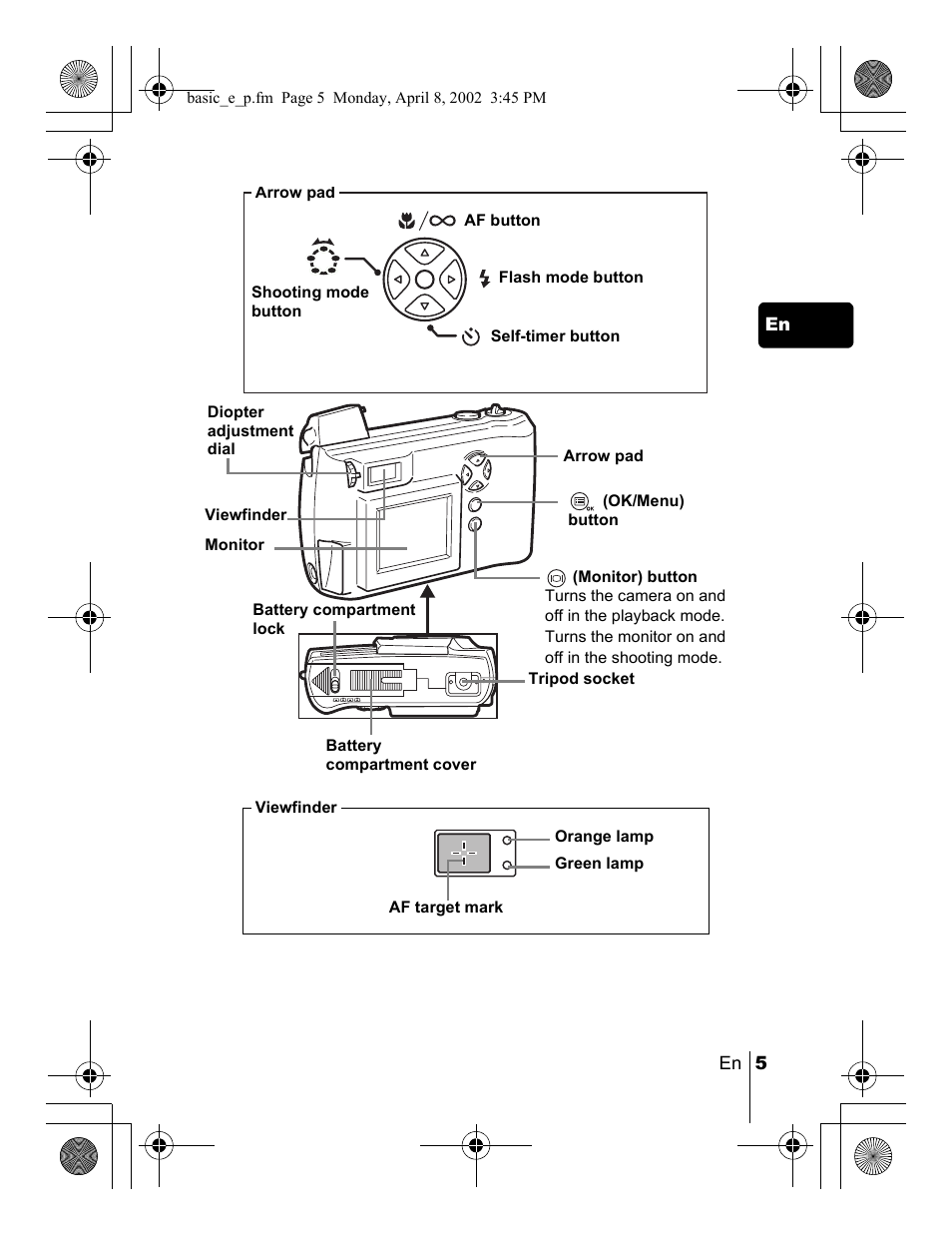 Olympus C-300 Zoom  EN User Manual | Page 5 / 172