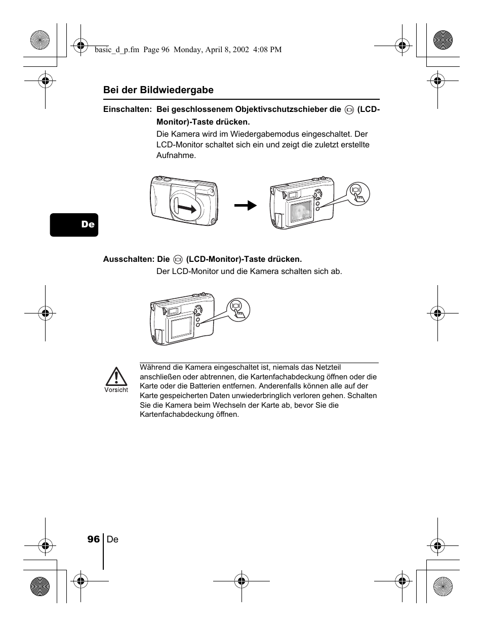 Olympus C-300 Zoom  EN User Manual | Page 96 / 172