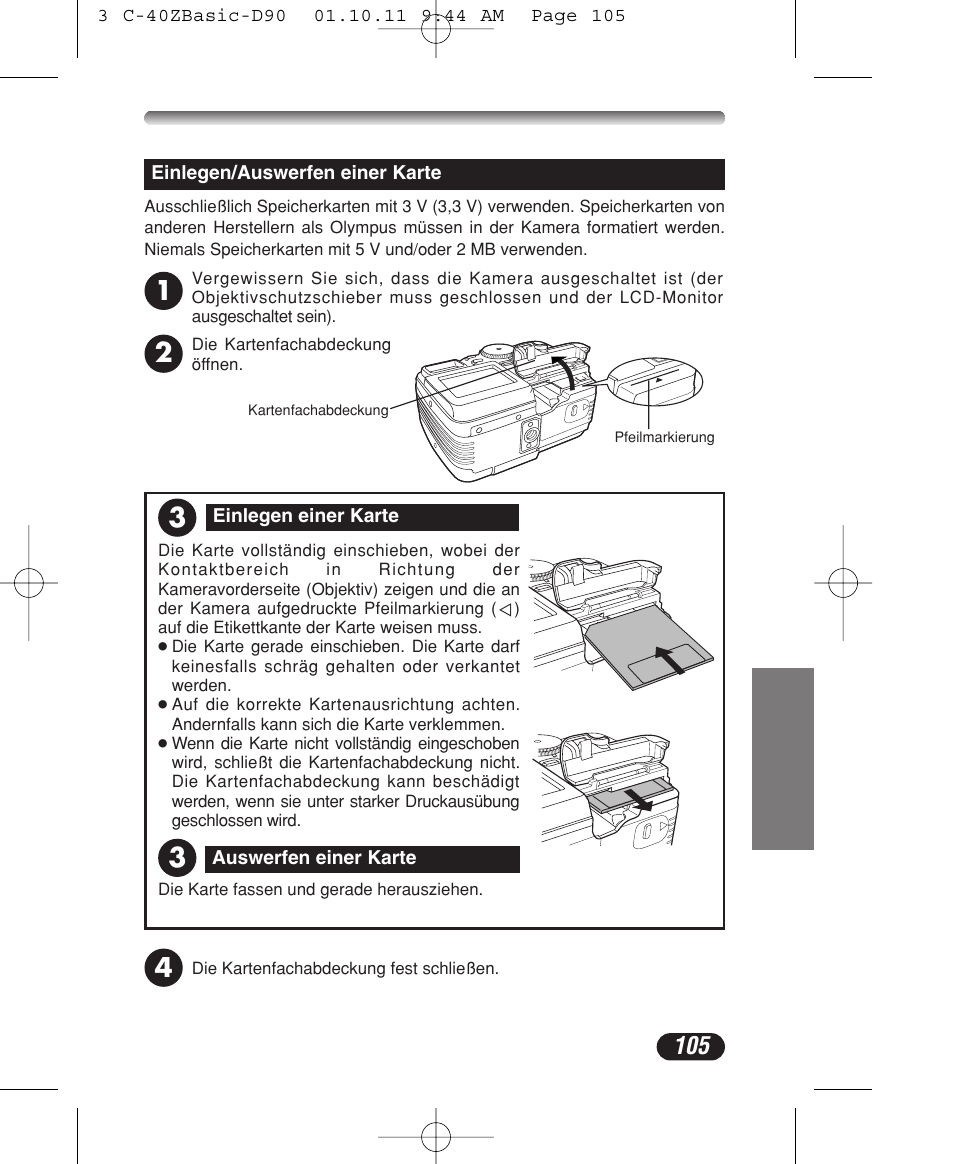 Olympus CAMEDIA C-40 ZOOM User Manual | Page 105 / 180