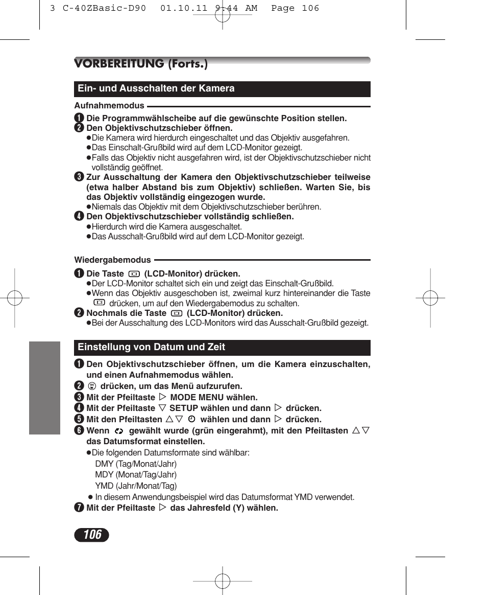 Olympus CAMEDIA C-40 ZOOM User Manual | Page 106 / 180